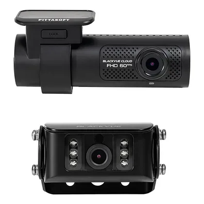 (Open Box) BlackVue DR750X-2CH Truck Plus| Waterproof Infrared (IR) Rear Camera | Dual Full HD Cloud Dashcam | Optional LTE Module (32GB)