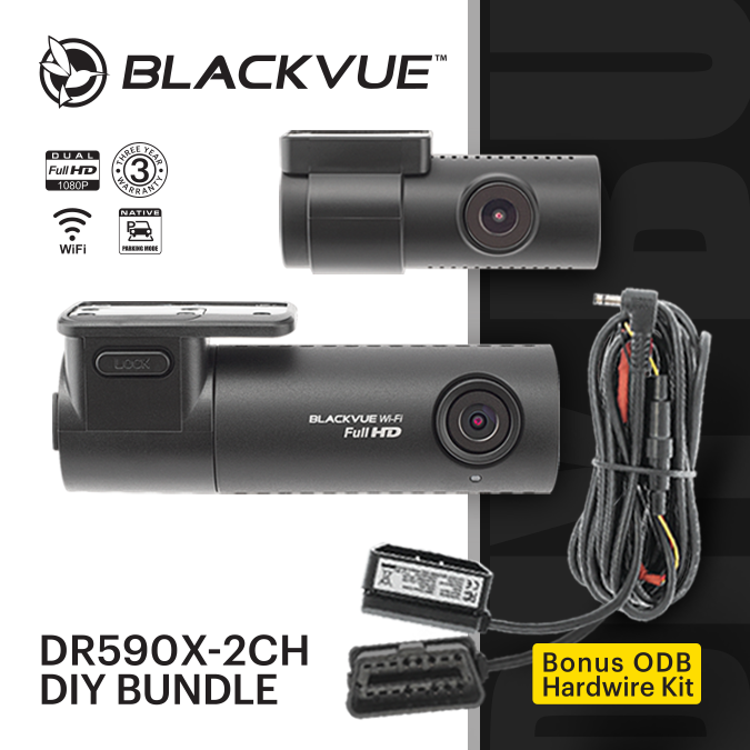 Blackvue DR590x-2ch Free OBDii Bundle