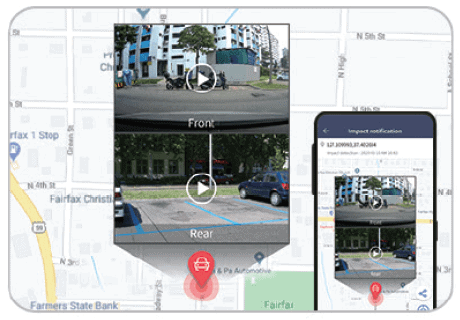 Thinkware T700 CONNECTED live view and impact alerts